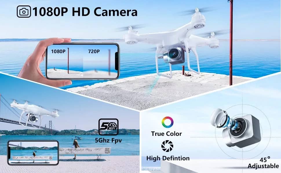 XINGRUI H96 RC Drone camera features
